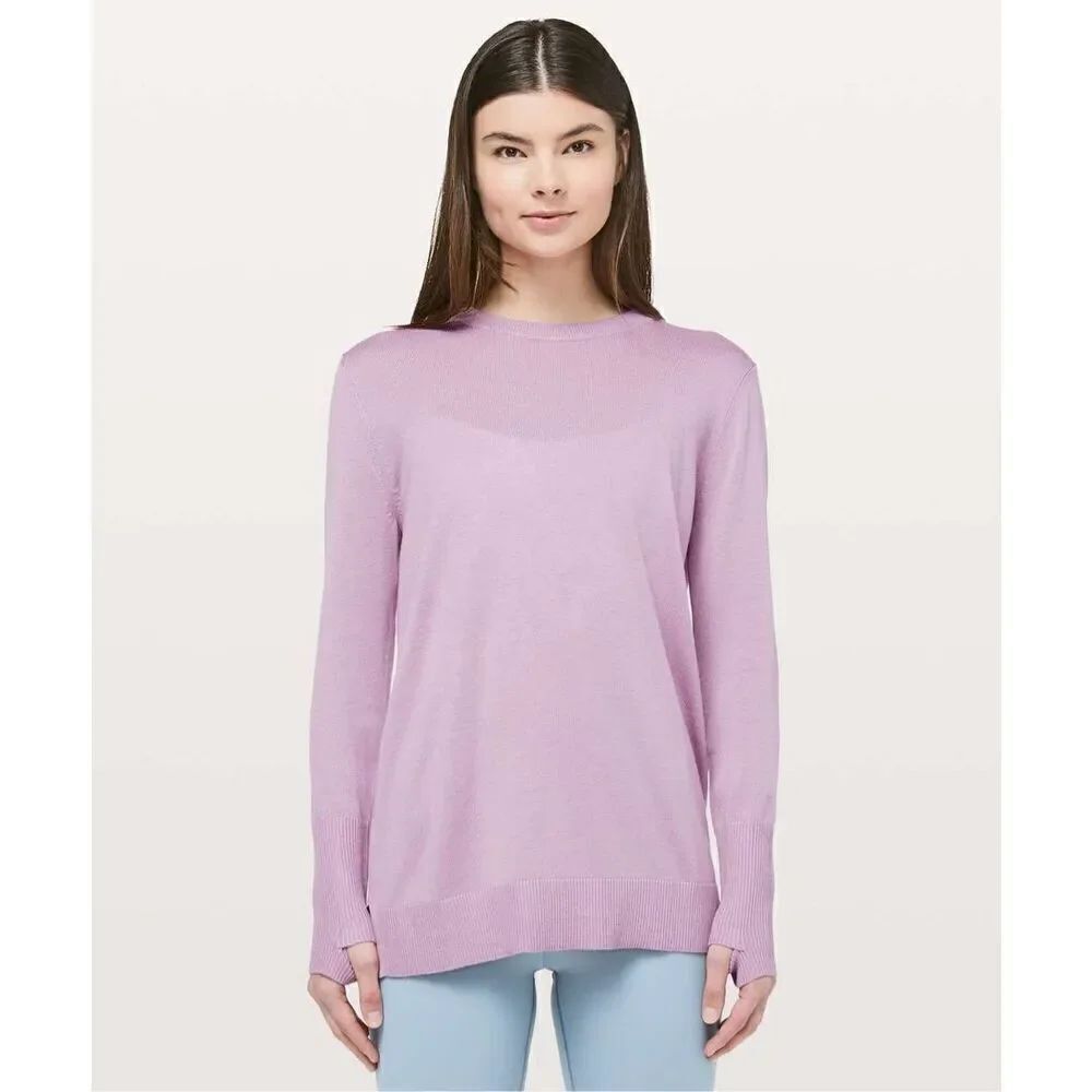 Womens Lululemon Still At Ease Pullover